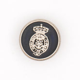 Koninklijke Metalen Knoop met Kroonmotief 15x15 mm Knopen KNP00137